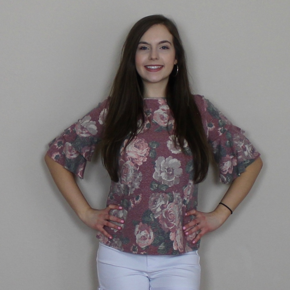 Oh So Pretty Floral Top